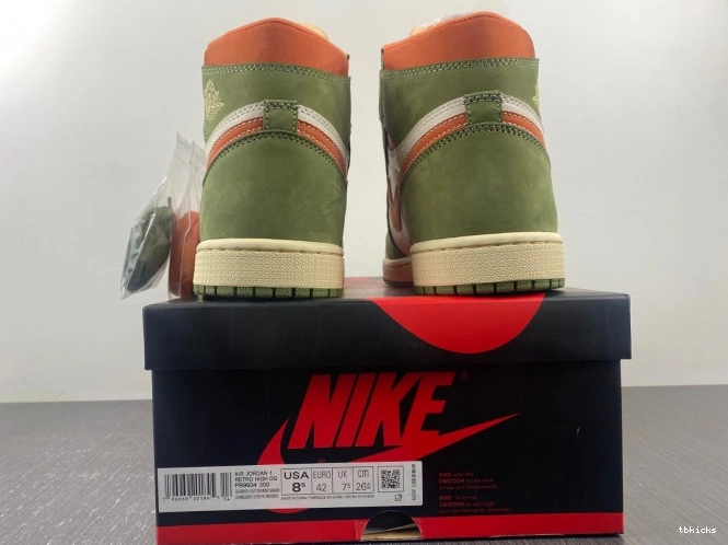 Rep TB 1 Jordan High Celadon FB9934-300 Air Craft OG 0627